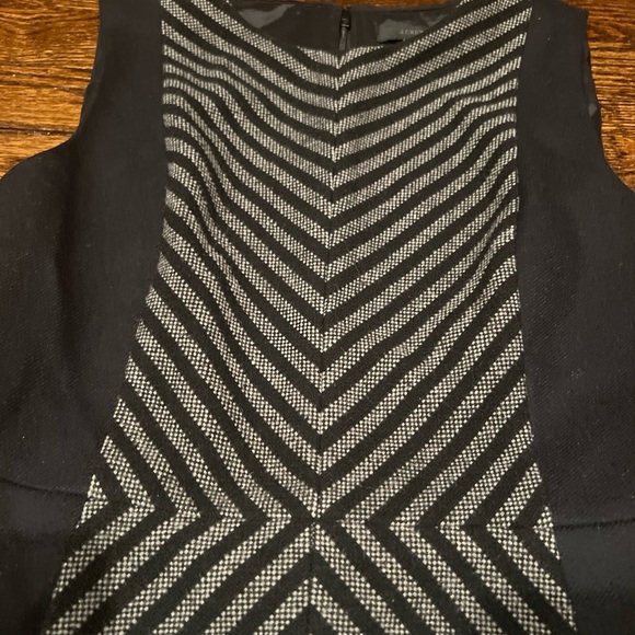 J. Crew Womens Size 0 Tweed Chevron Wool Blend Dress - Picture 4 of 4